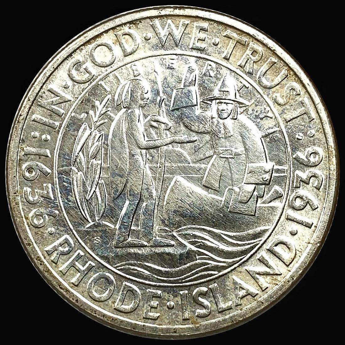 1936 Rhode Island Half Dollar UNCIRCULATED (1 of 2)