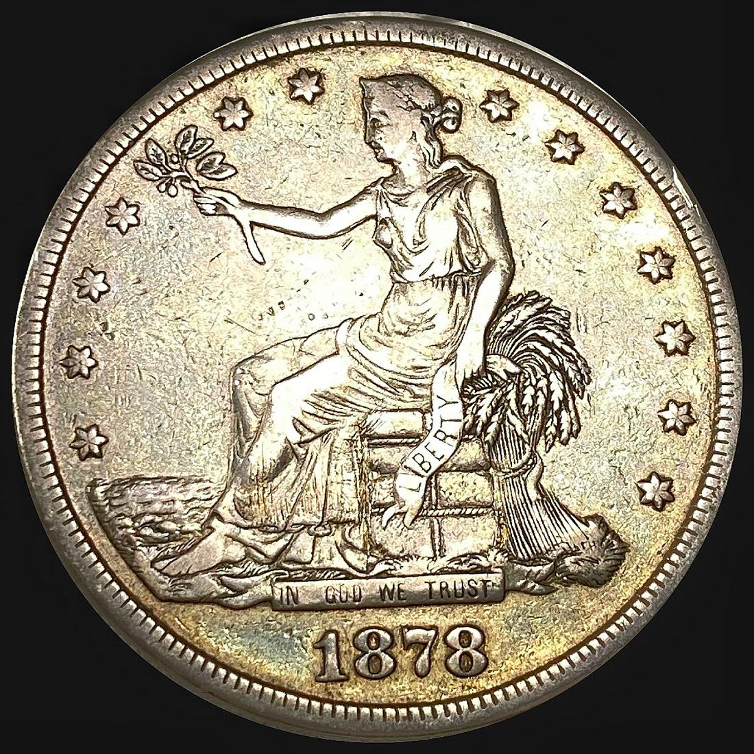 1878-S Silver Trade Dollar LIGHTLY CIRCULATED (1 of 2)