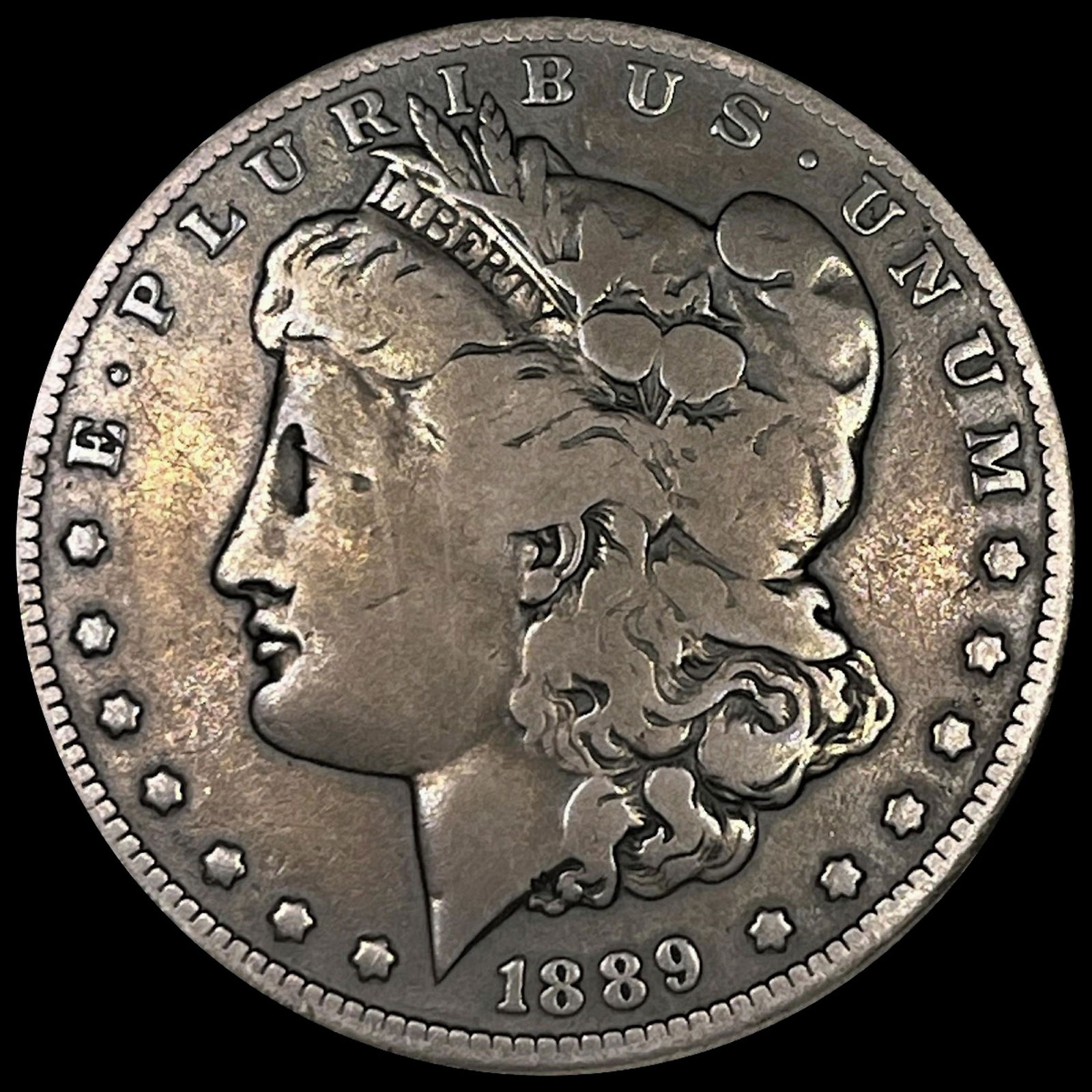 1889-CC Morgan Silver Dollar NICELY CIRCULATED (1 of 2)