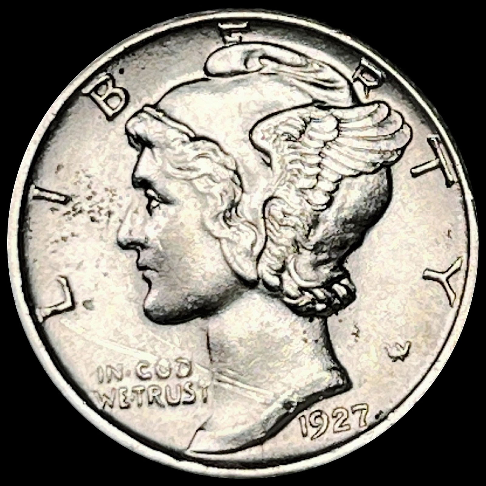 1927-S Mercury Dime UNCIRCULATED (1 of 2)