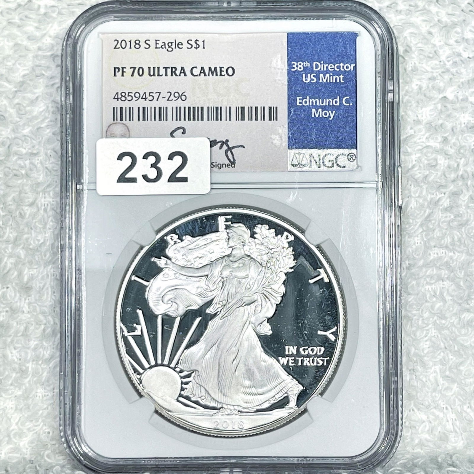 2018-S Silver Eagle NGC - PF70 ULTRA CAMEO (1 of 2)