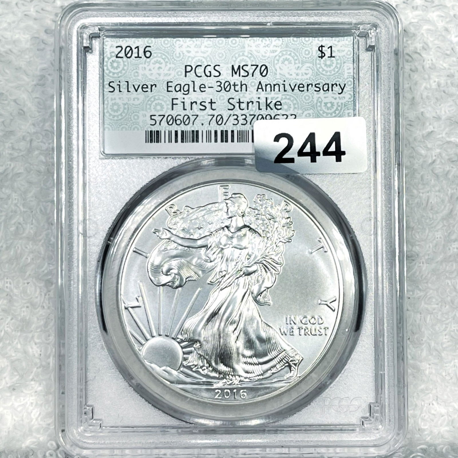 2016 Silver Eagle PCGS - MS70 (1 of 2)