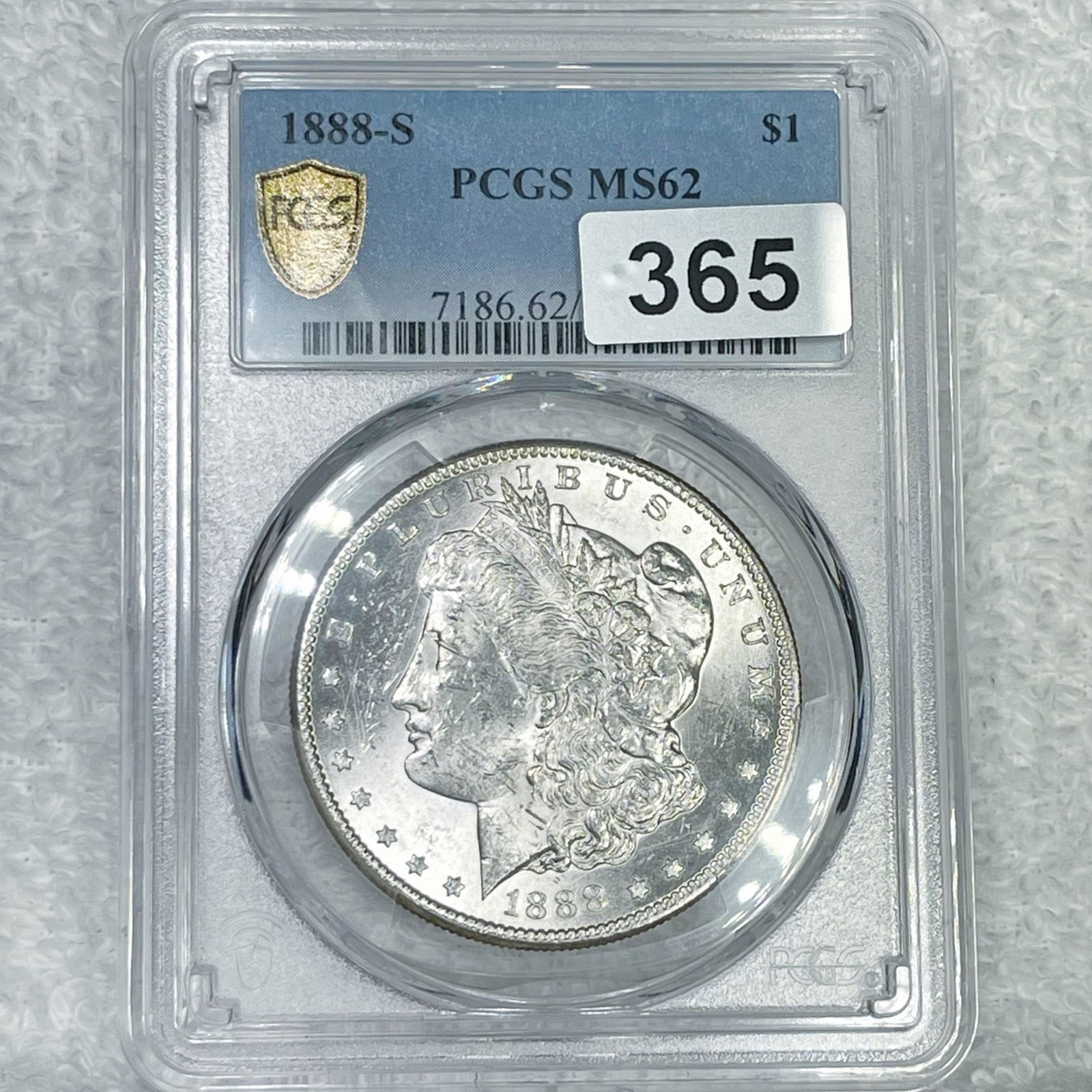 1888-S Morgan Silver Dollar PCGS - MS62 (1 of 2)