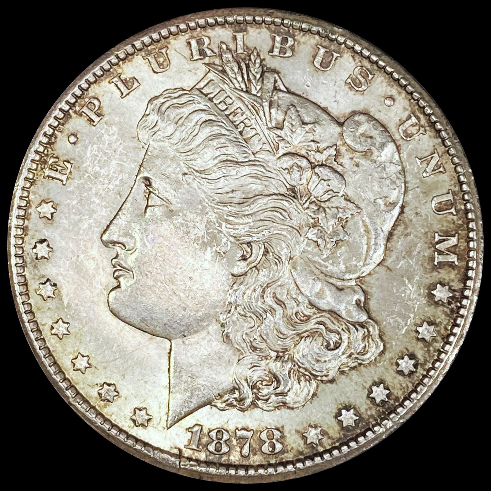 1878-CC Morgan Silver Dollar CLOSELY UNCIRCULATED (1 of 2)