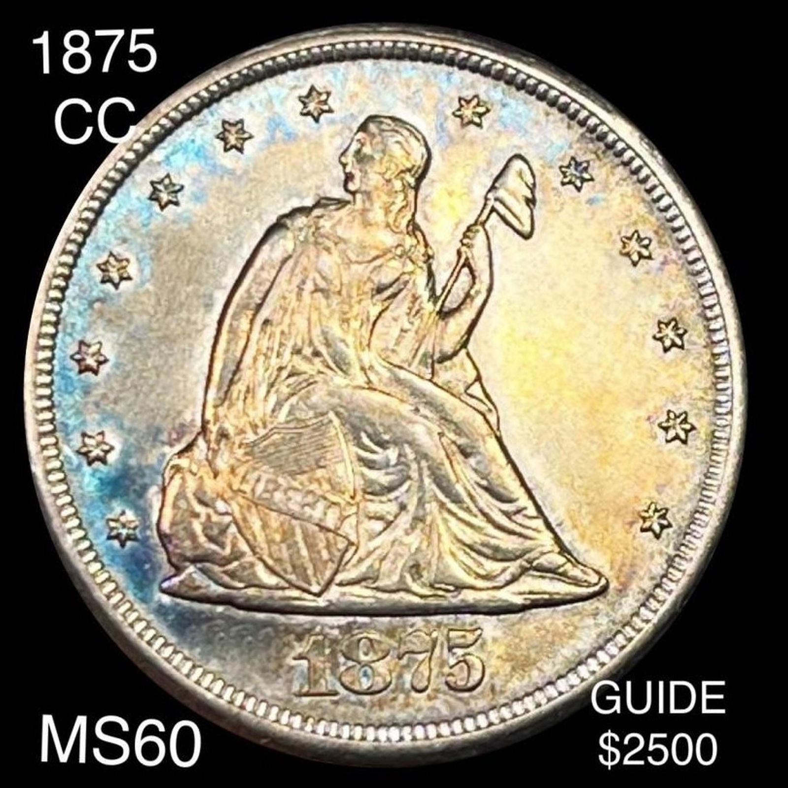 1875-CC Seated Twenty Cent Piece UNCIRCULATED (1 of 2)