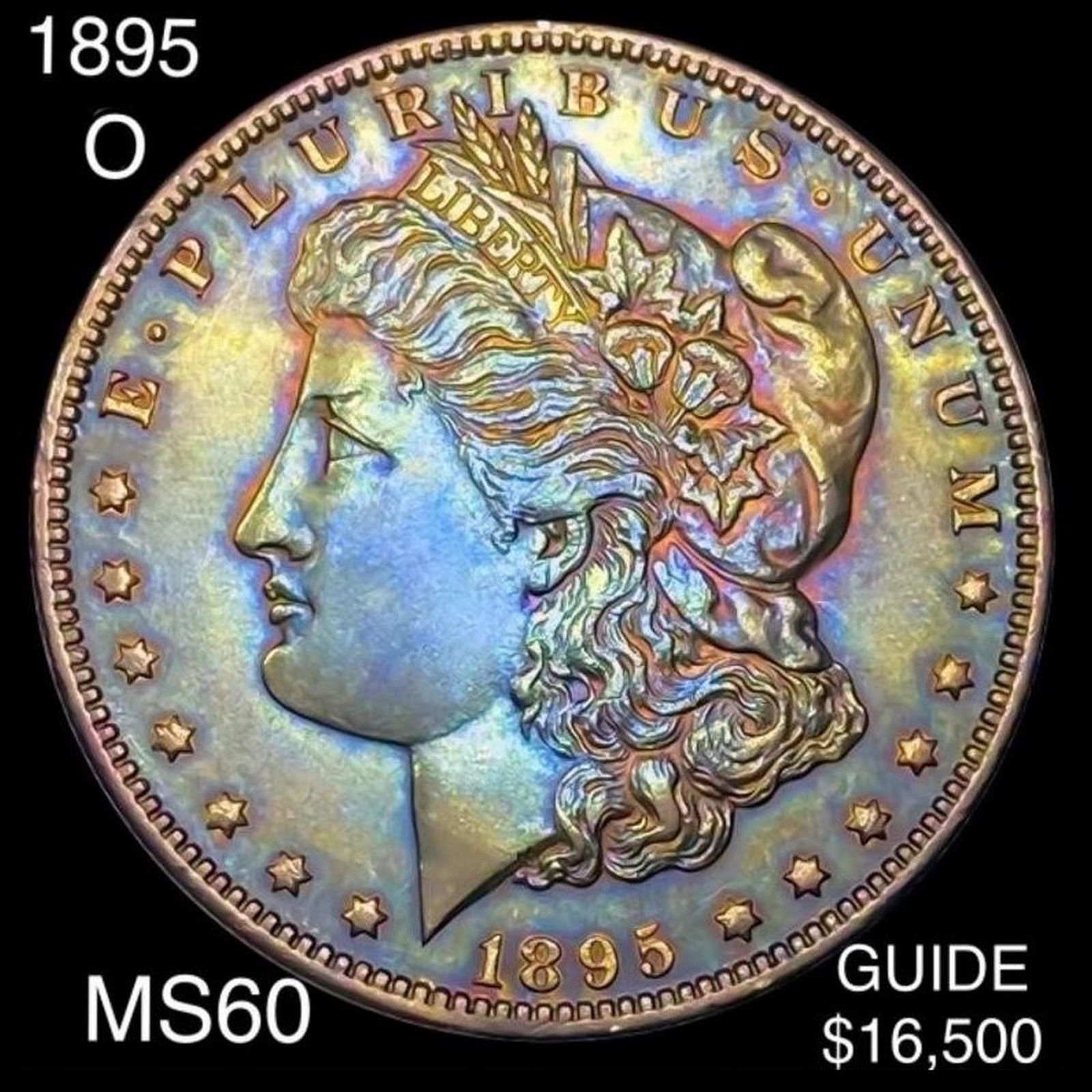 1895-O Morgan Silver Dollar UNCIRCULATED (1 of 2)
