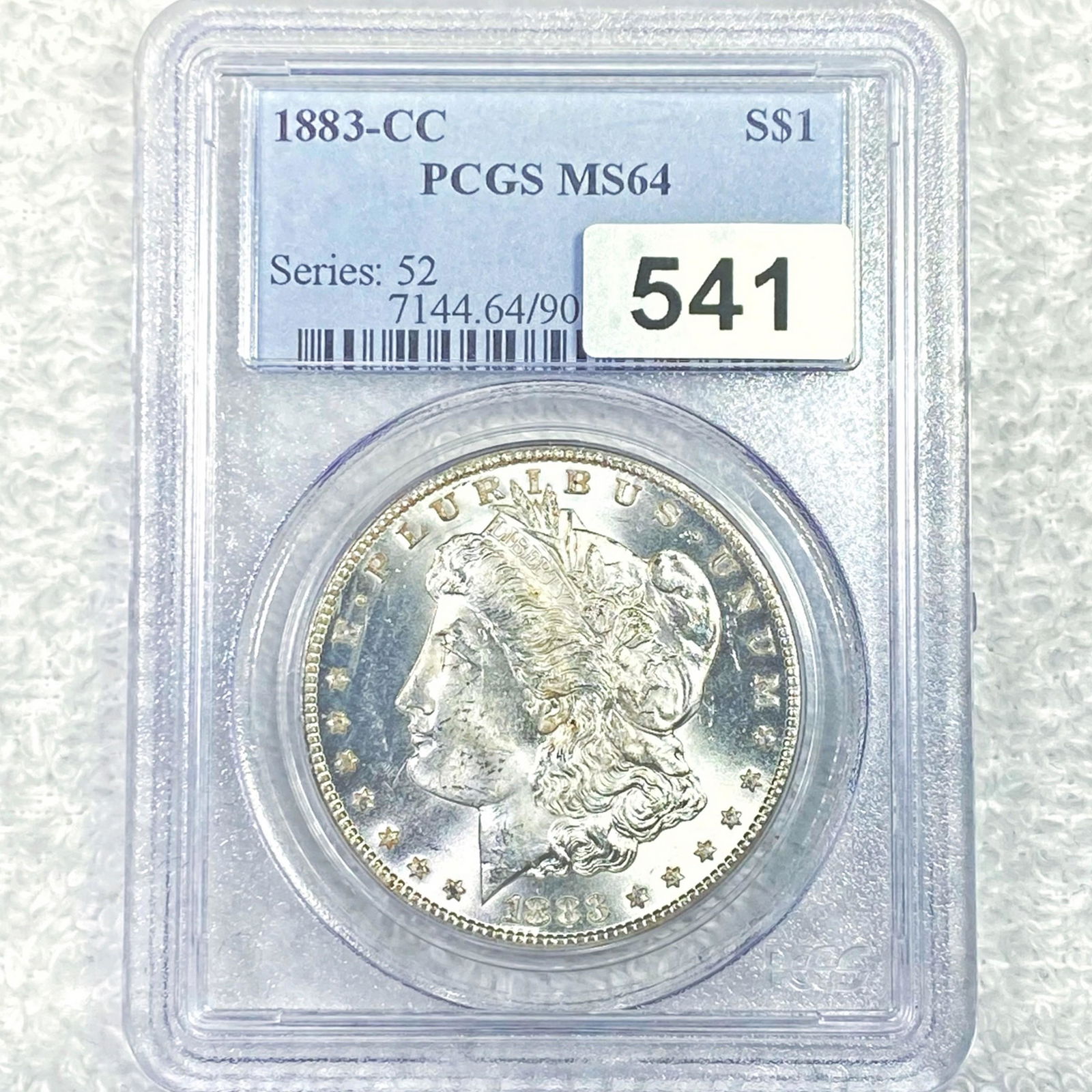 1883-CC Morgan Silver Dollar PCGS - MS64 (1 of 2)