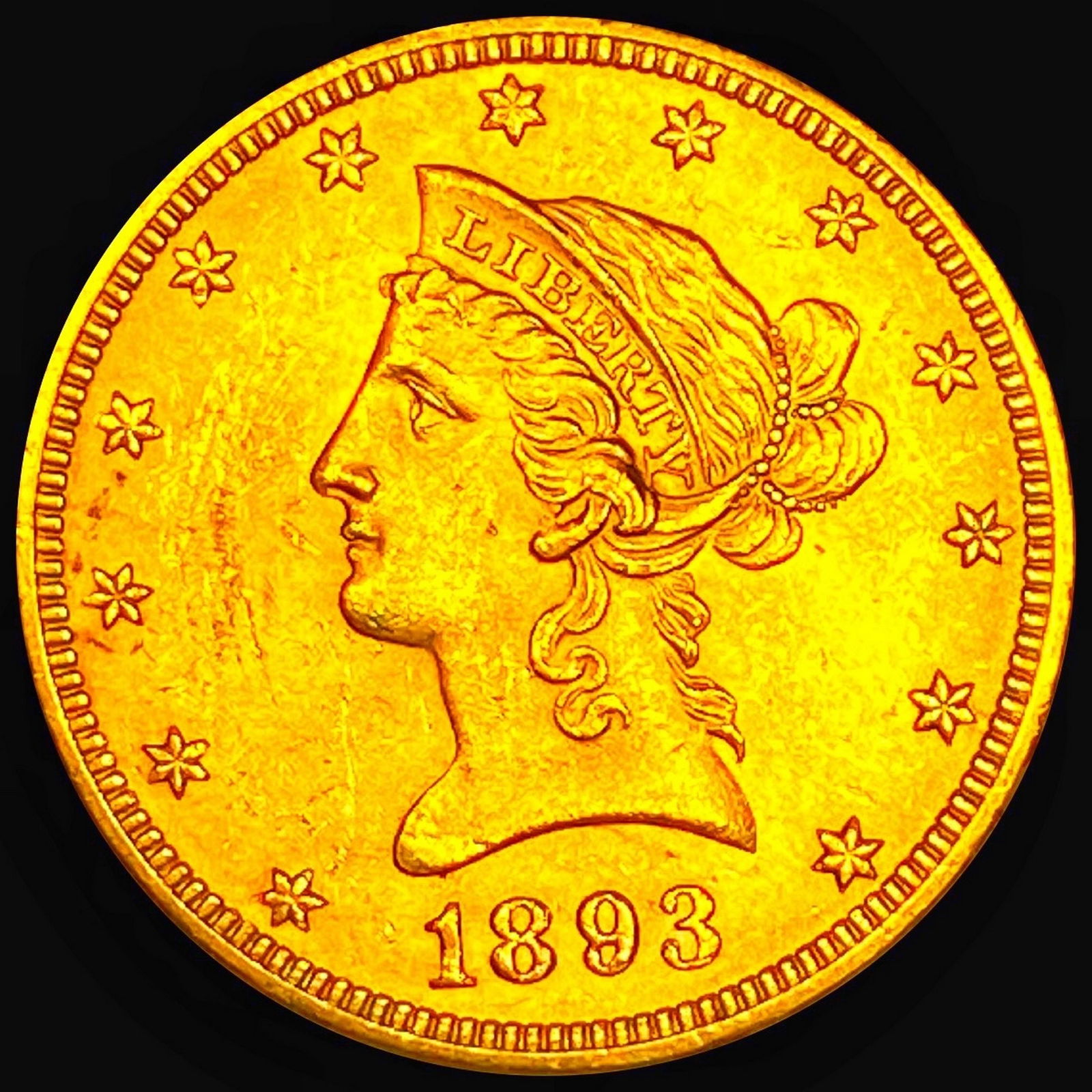 1893 $10 Gold Eagle UNCIRCULATED (1 of 2)