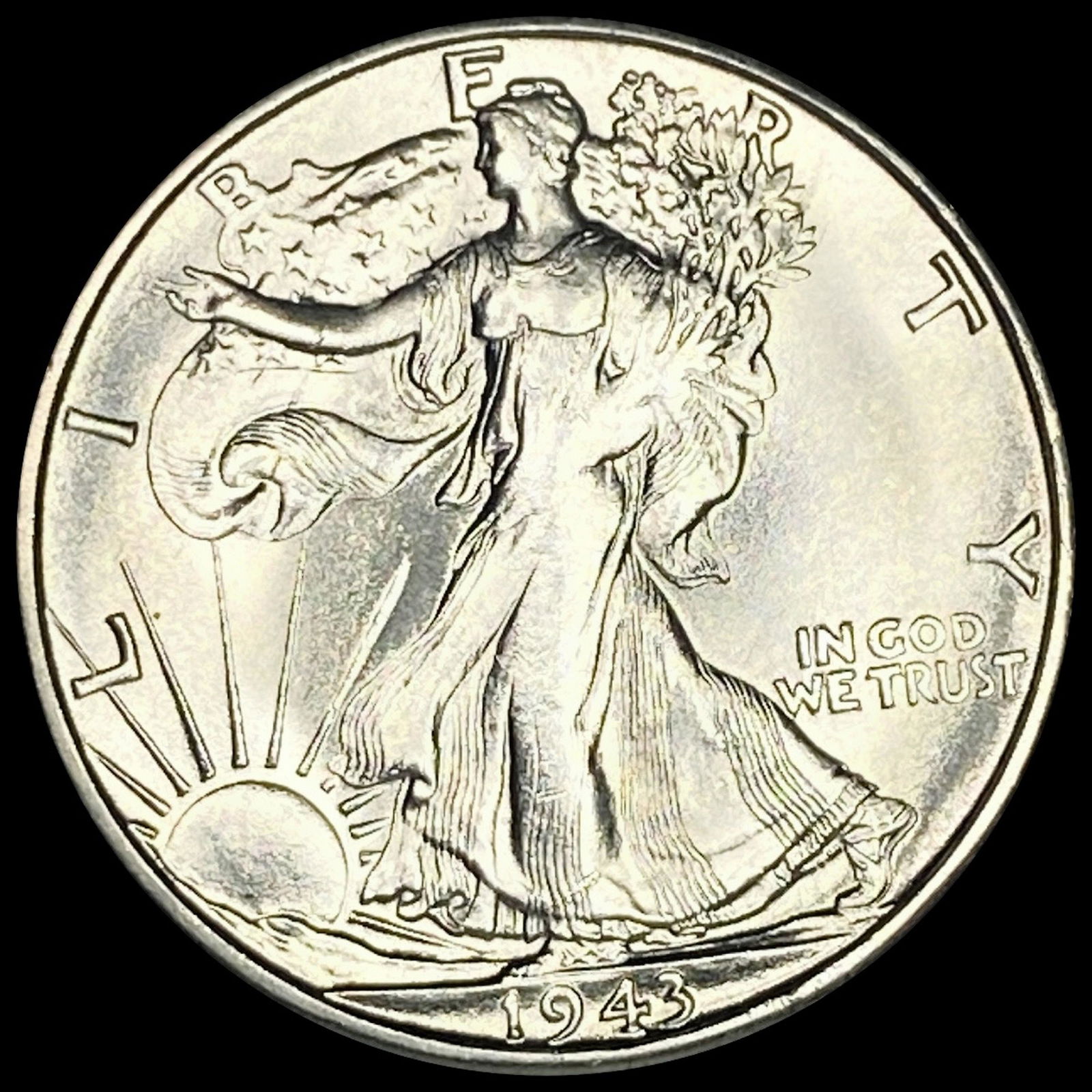 1943-S Walking Liberty Half Dollar UNCIRCULATED (1 of 2)