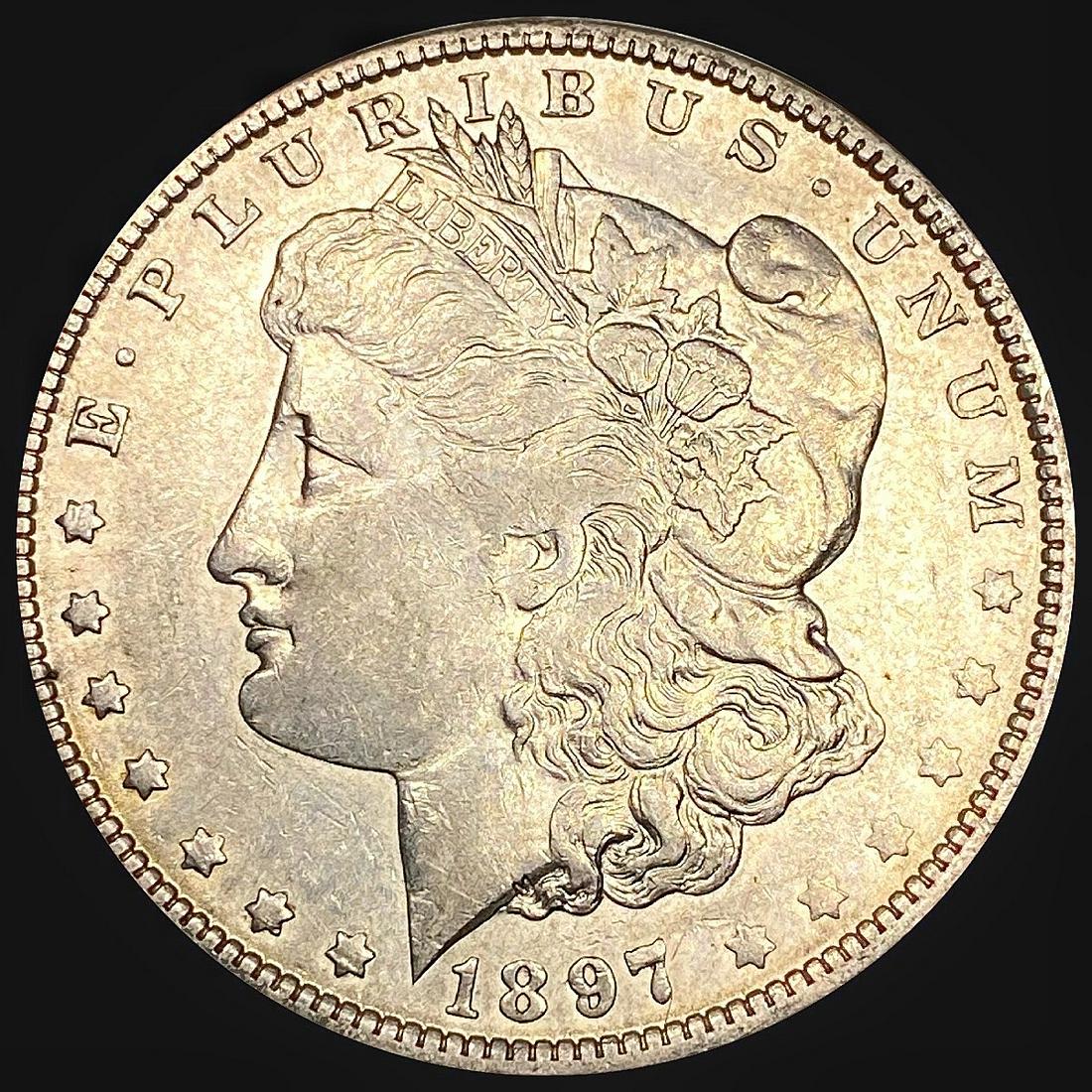 1897-O Morgan Silver Dollar NEARLY UNCIRCULATED (1 of 2)