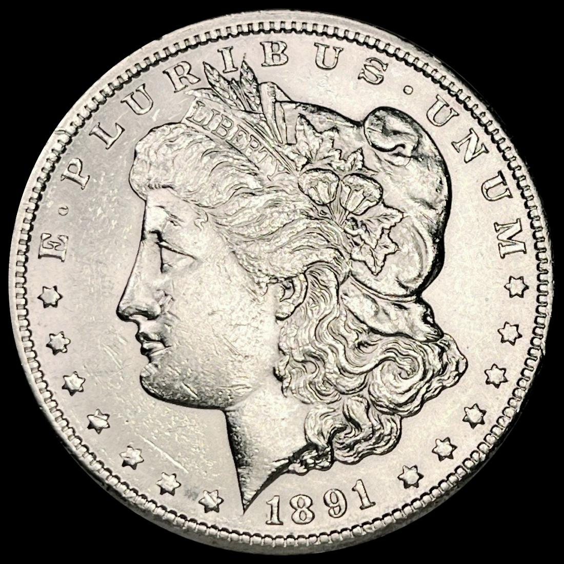 1891-CC Morgan Silver Dollar UNCIRCULATED (1 of 2)