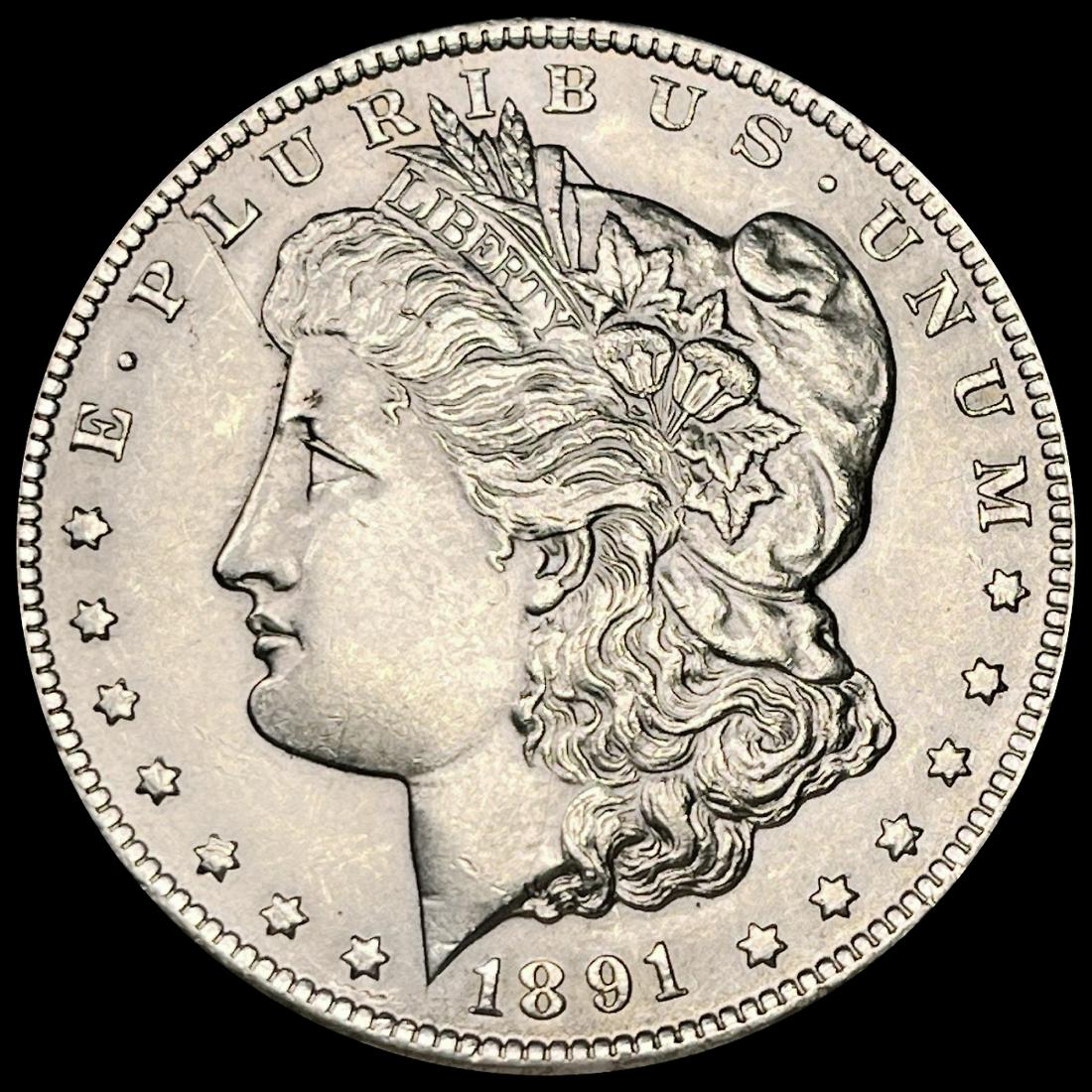 1891-CC Morgan Silver Dollar UNCIRCULATED (1 of 2)