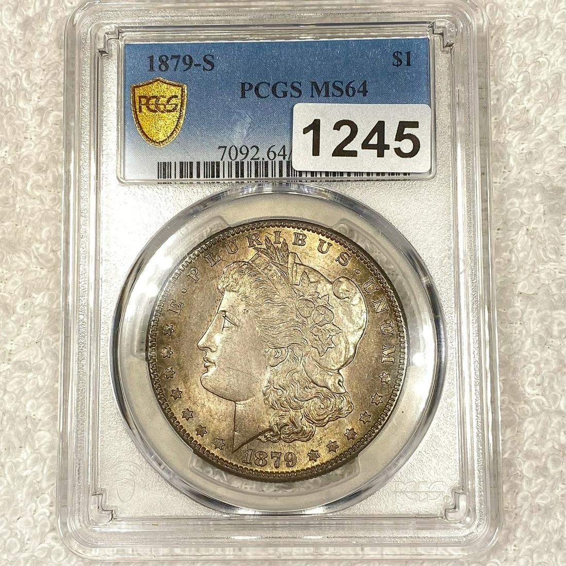 1879-S Morgan Silver Dollar PCGS - MS64 (1 of 2)