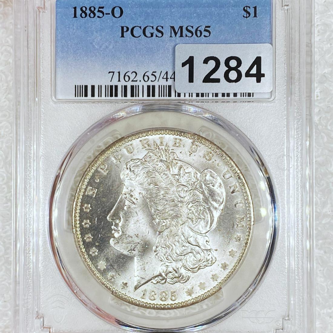 1885-O Morgan Silver Dollar PCGS - MS65 (1 of 2)