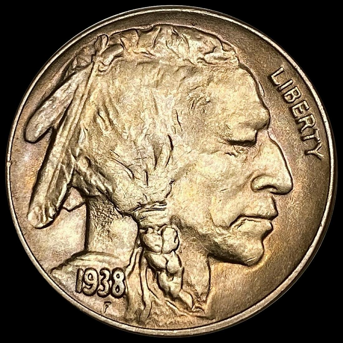 1938-D Buffalo Nickel CLOSELY UNCIRCULATED (1 of 2)