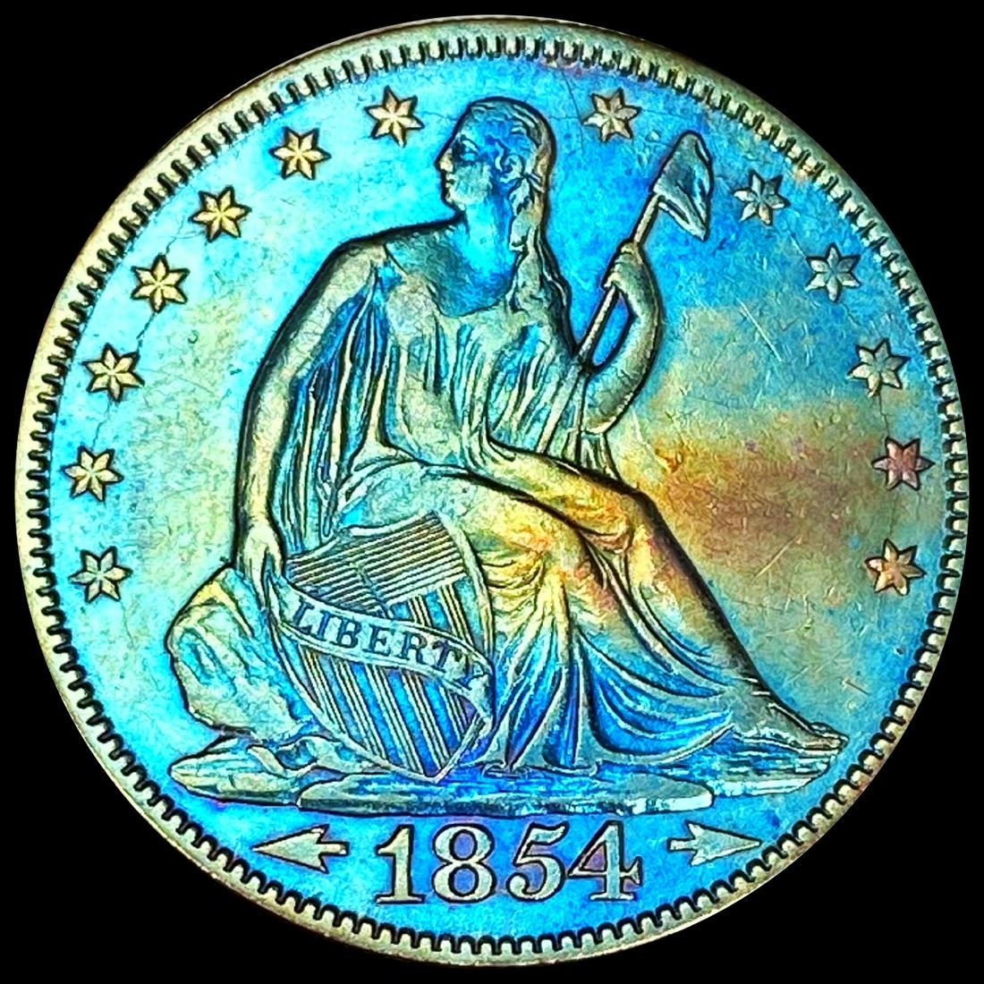 1854 'Arrows' Seated Liberty Half Dollar (1 of 2)