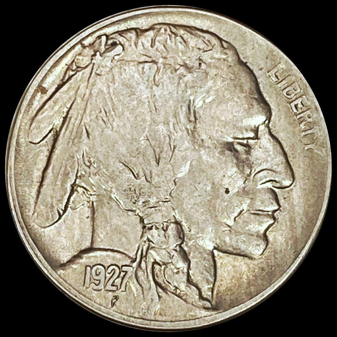 1927-D Buffalo Nickel CLOSELY UNCIRCULATED (1 of 2)