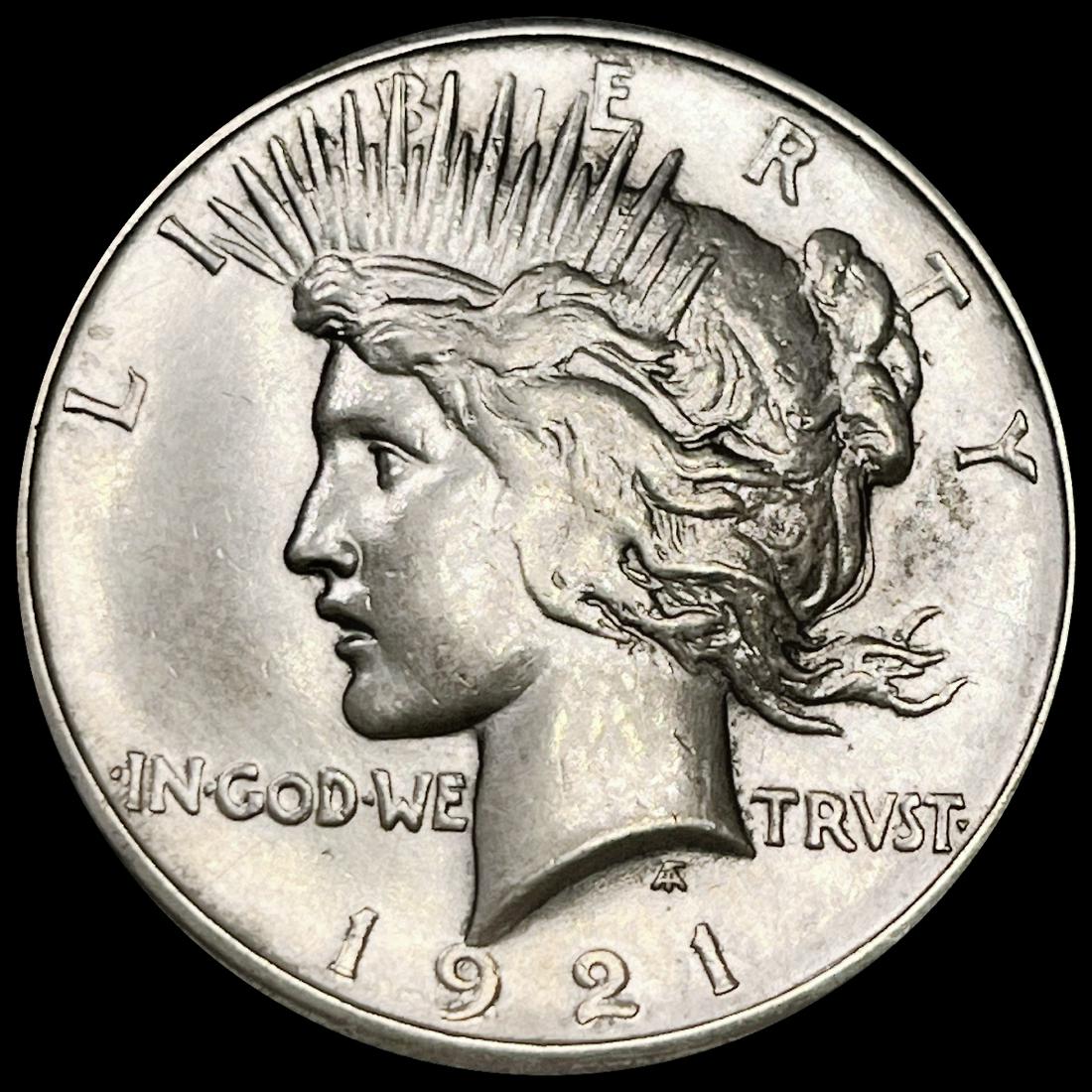 1921 Silver Peace Dollar CLOSELY UNCIRCULATED (1 of 2)