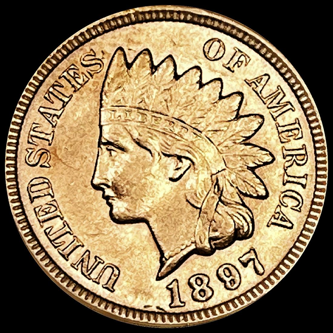 1897 Indian Head Cent UNCIRCULATED (1 of 2)