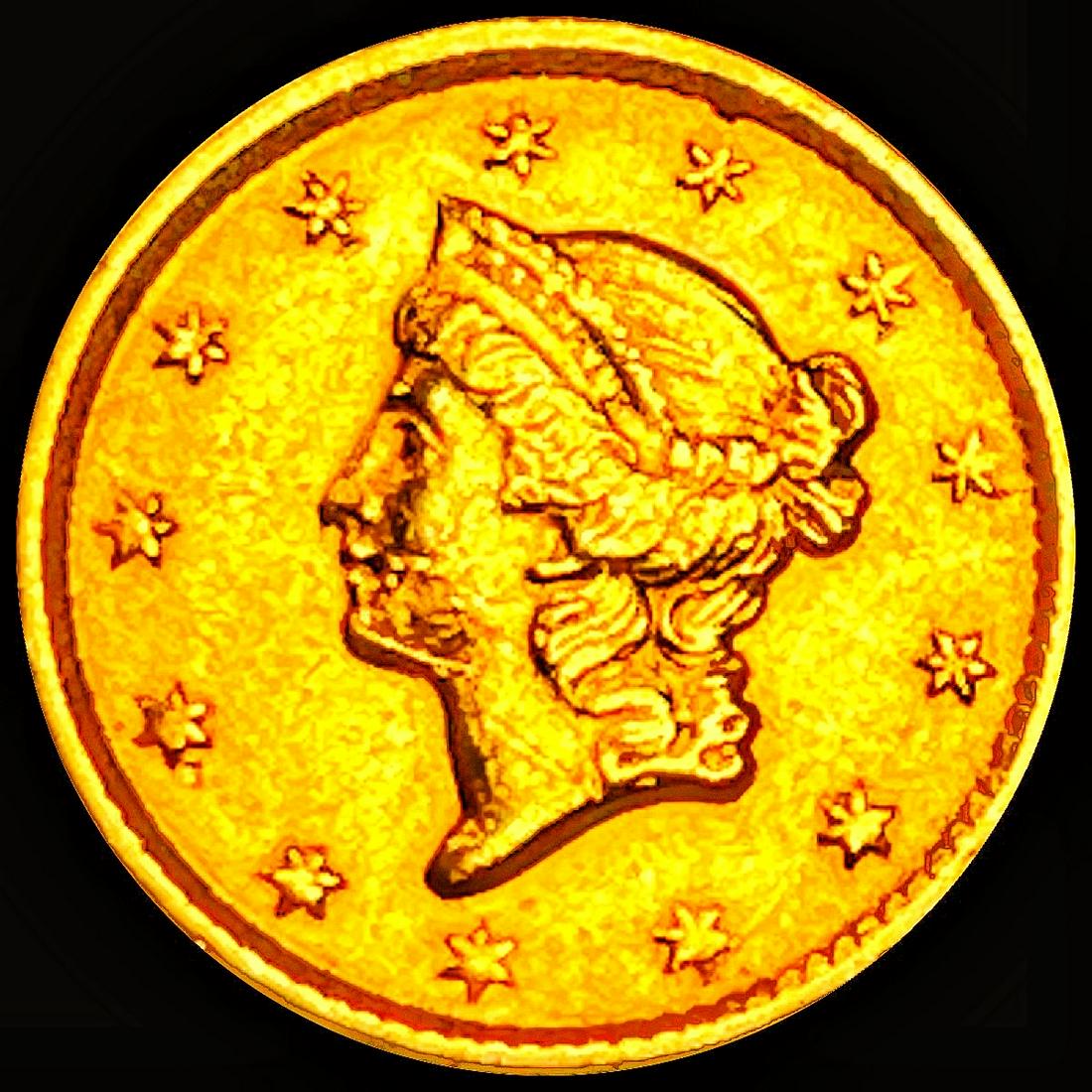1853 Rare Gold Dollar UNCIRCULATED (1 of 2)