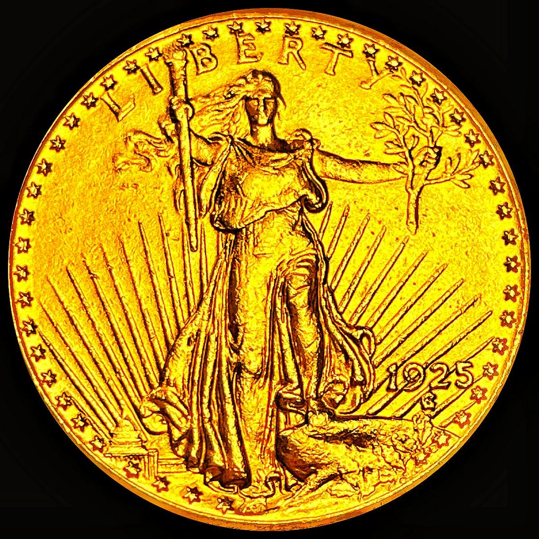 1925 $20 Gold Double Eagle UNCIRCULATED (1 of 2)
