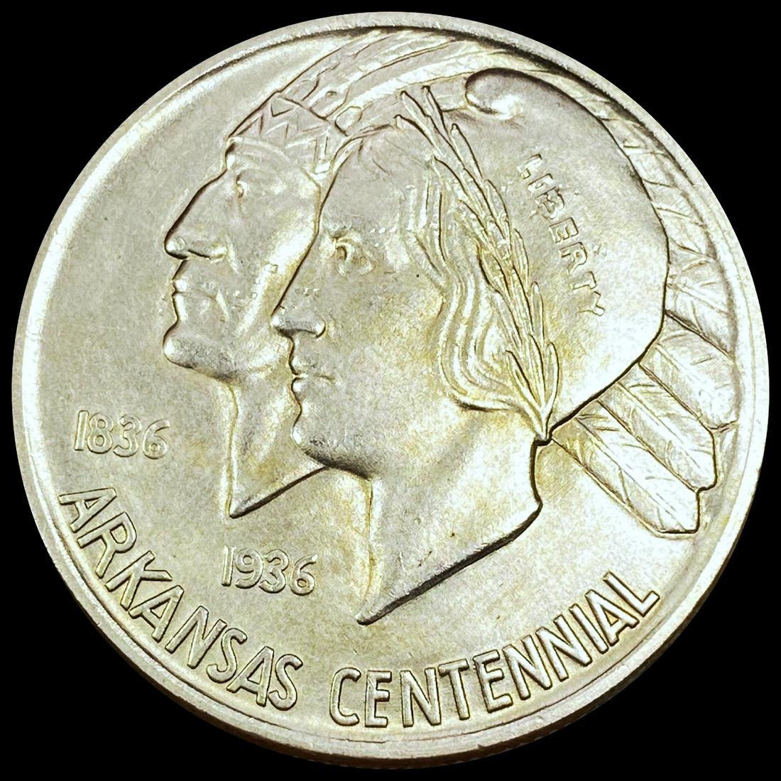 1937 Arkansas Half Dollar UNCIRCULATED (1 of 2)