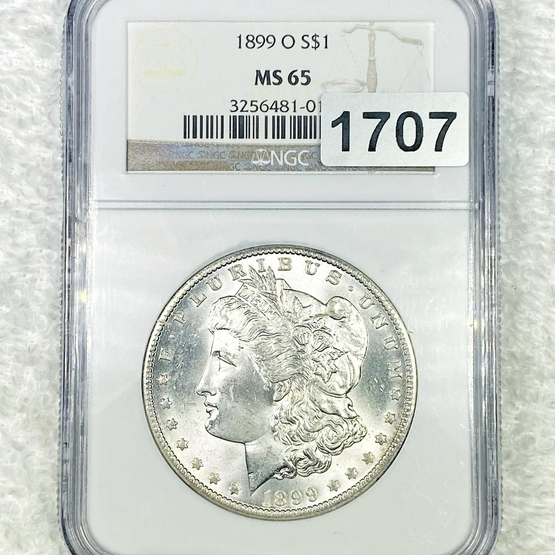 1899-O Morgan Silver Dollar NGC - MS65 (1 of 2)