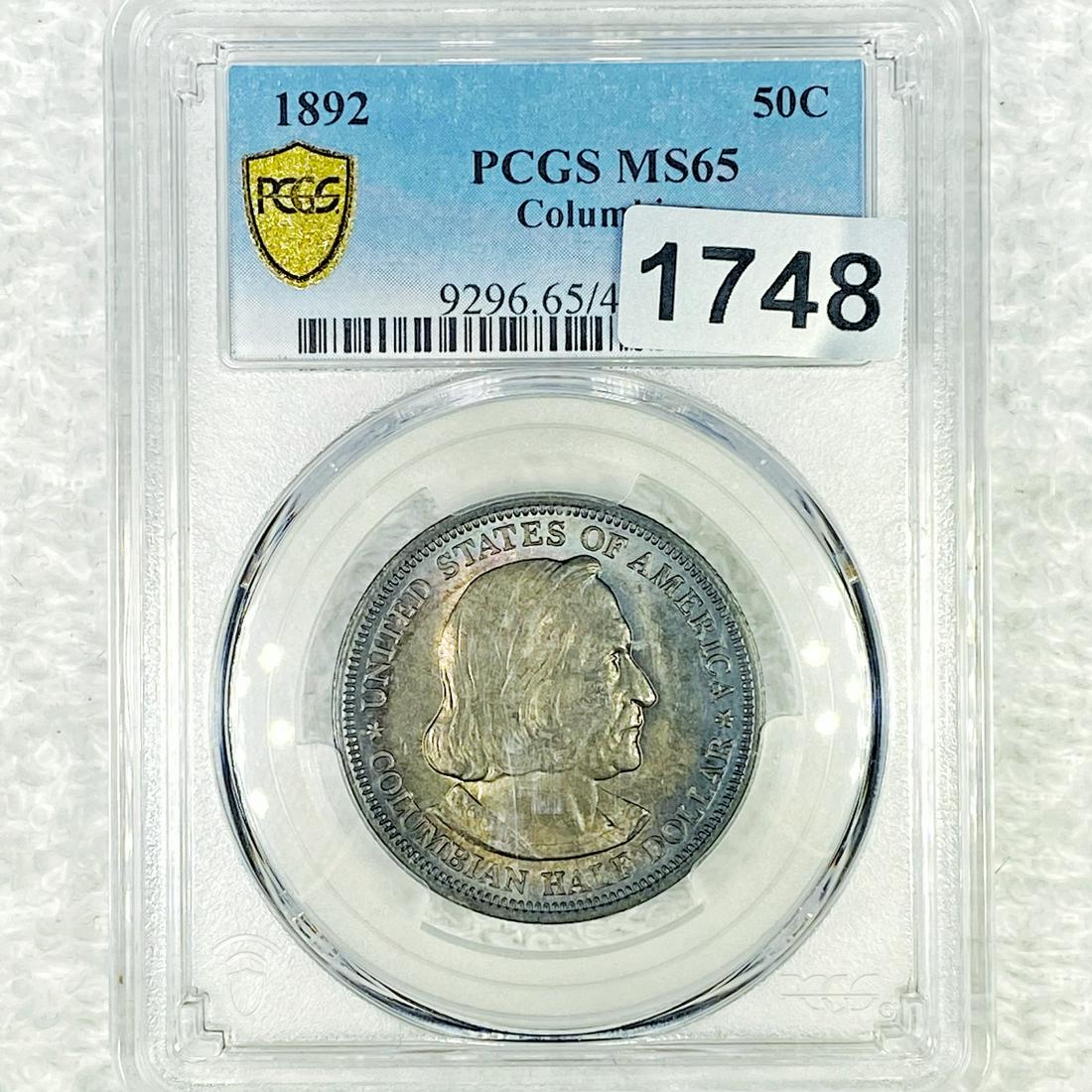 1892 Columbia Half Dollar PCGS - MS65 (1 of 2)