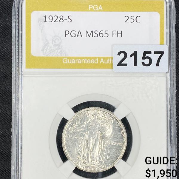 1928-S Standing Liberty Quarter PGA - MS65 FH (1 of 2)