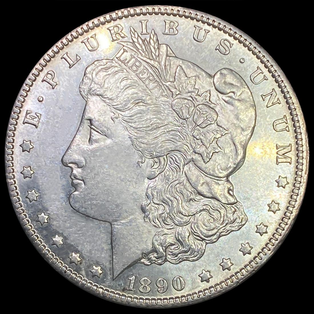 1890-CC Morgan Silver Dollar UNCIRCULATED (1 of 2)