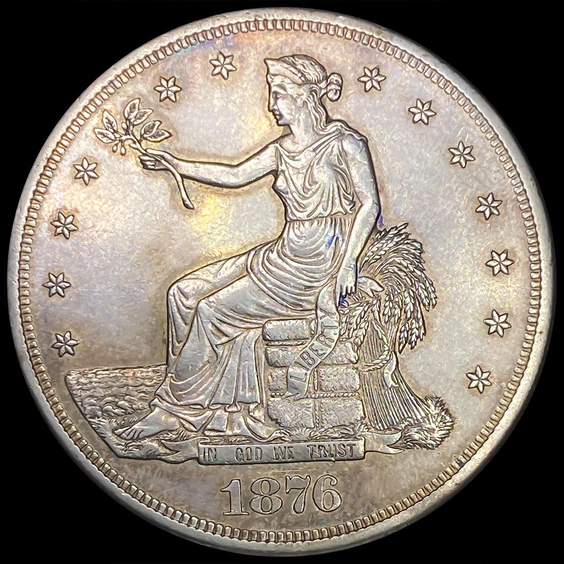 1876-S Silver Trade Dollar UNCIRCULATED (1 of 2)
