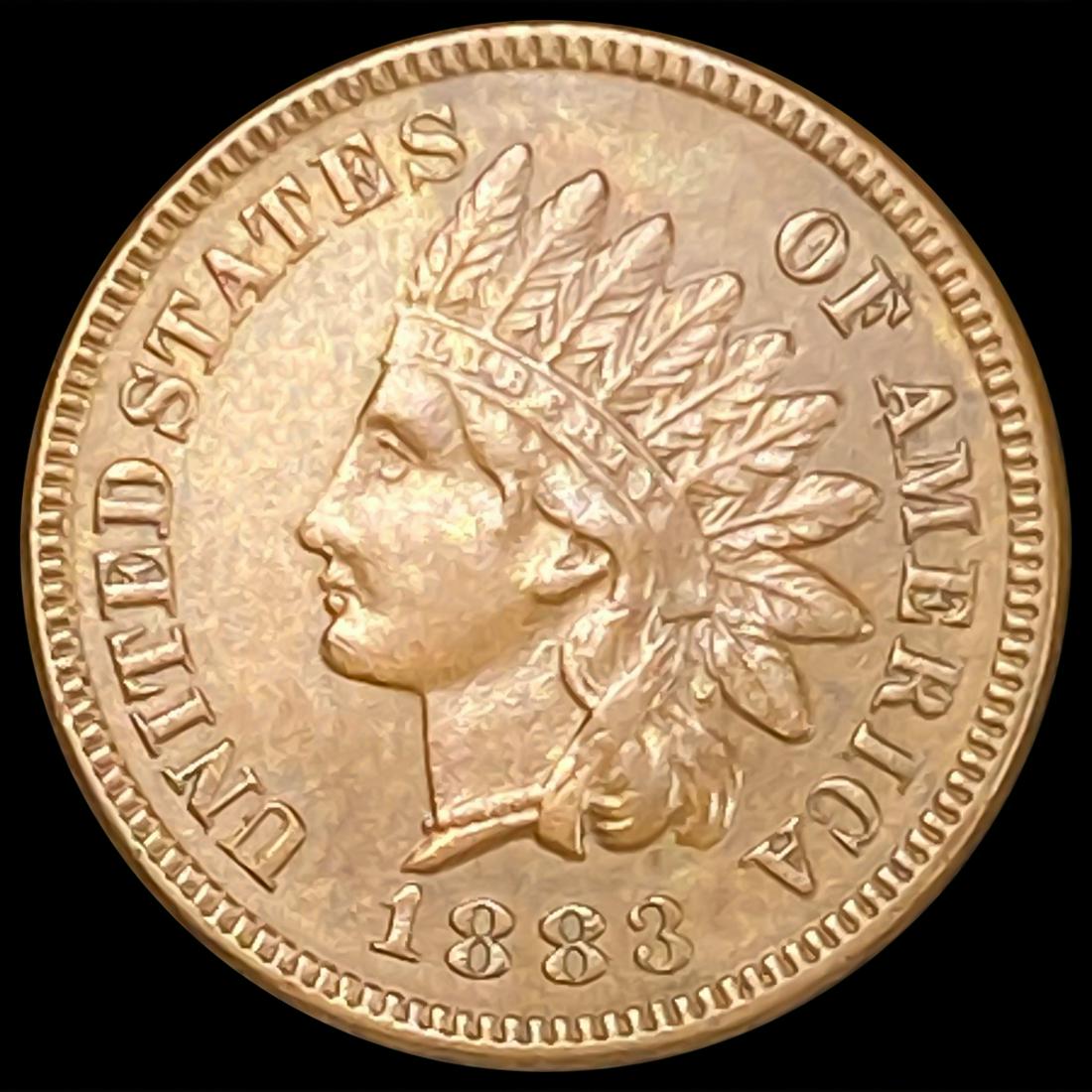 1883 Indian Head Cent CLOSELY UNCIRCULATED (1 of 2)