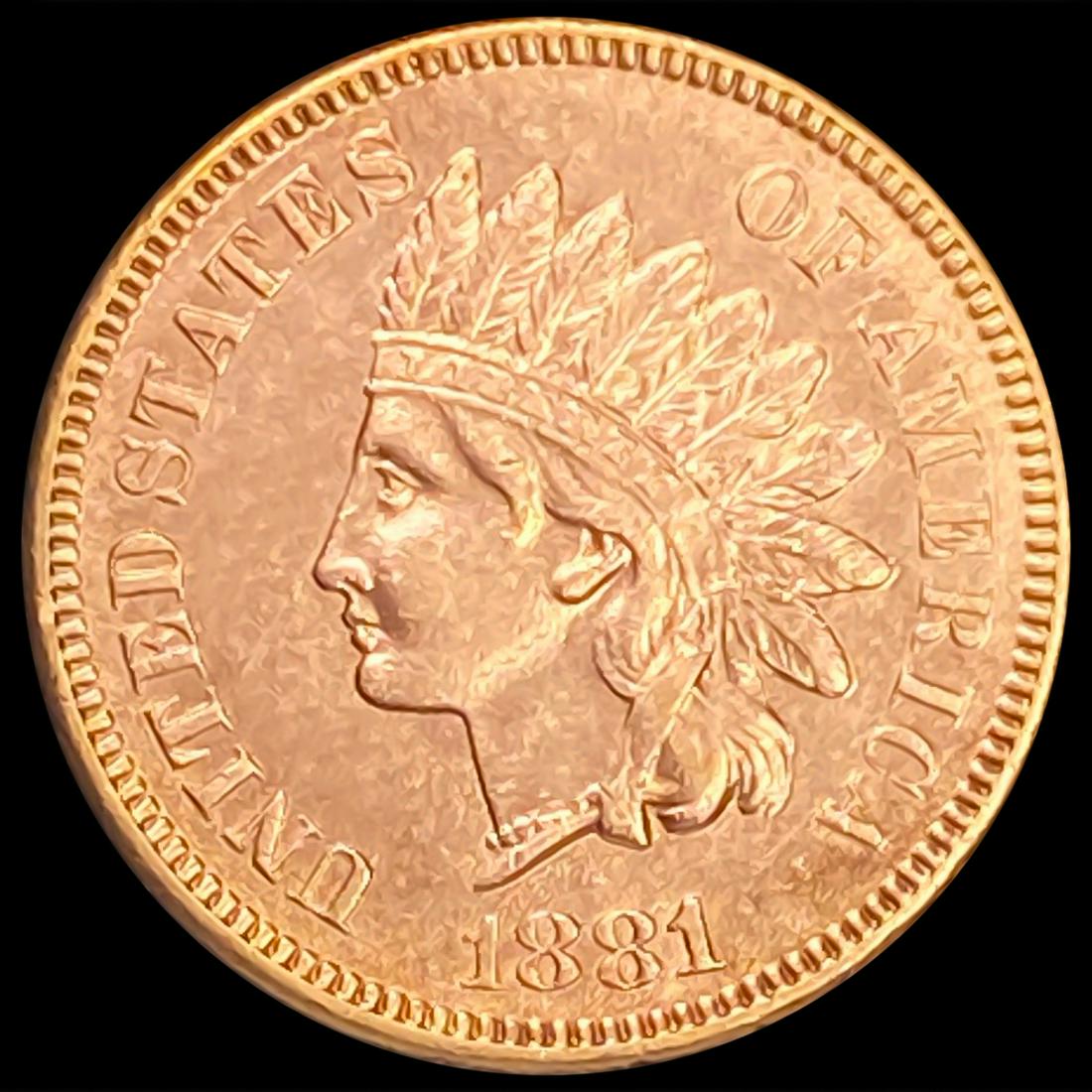 1881 Indian Head Cent UNCIRCULATED (1 of 2)