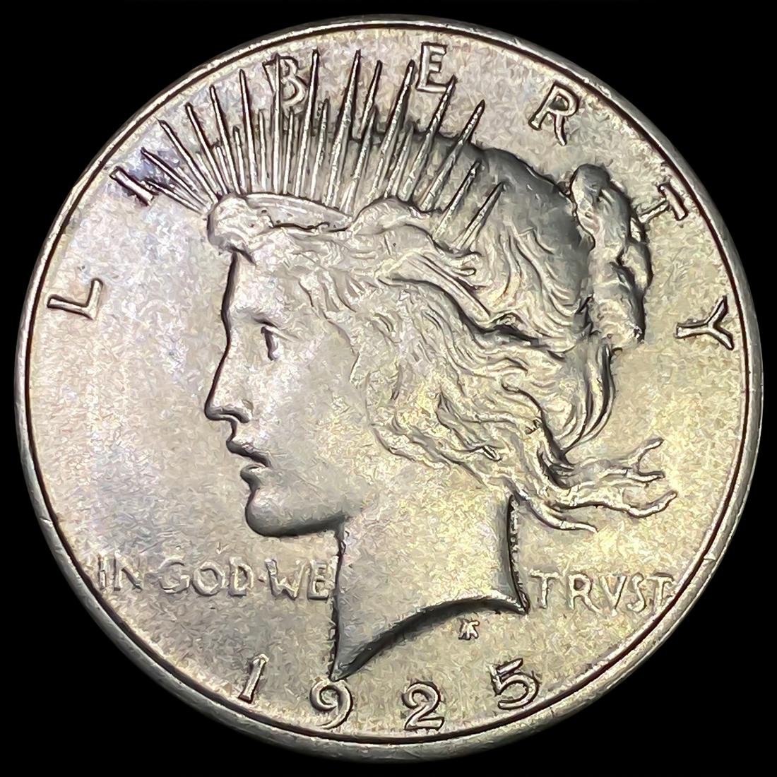 1925-S Silver Peace Dollar CLOSELY UNCIRCULATED (1 of 2)
