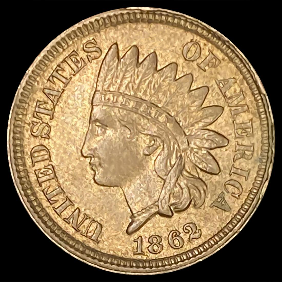 1862 Indian Head Cent CLOSELY UNCIRCULATED (1 of 2)