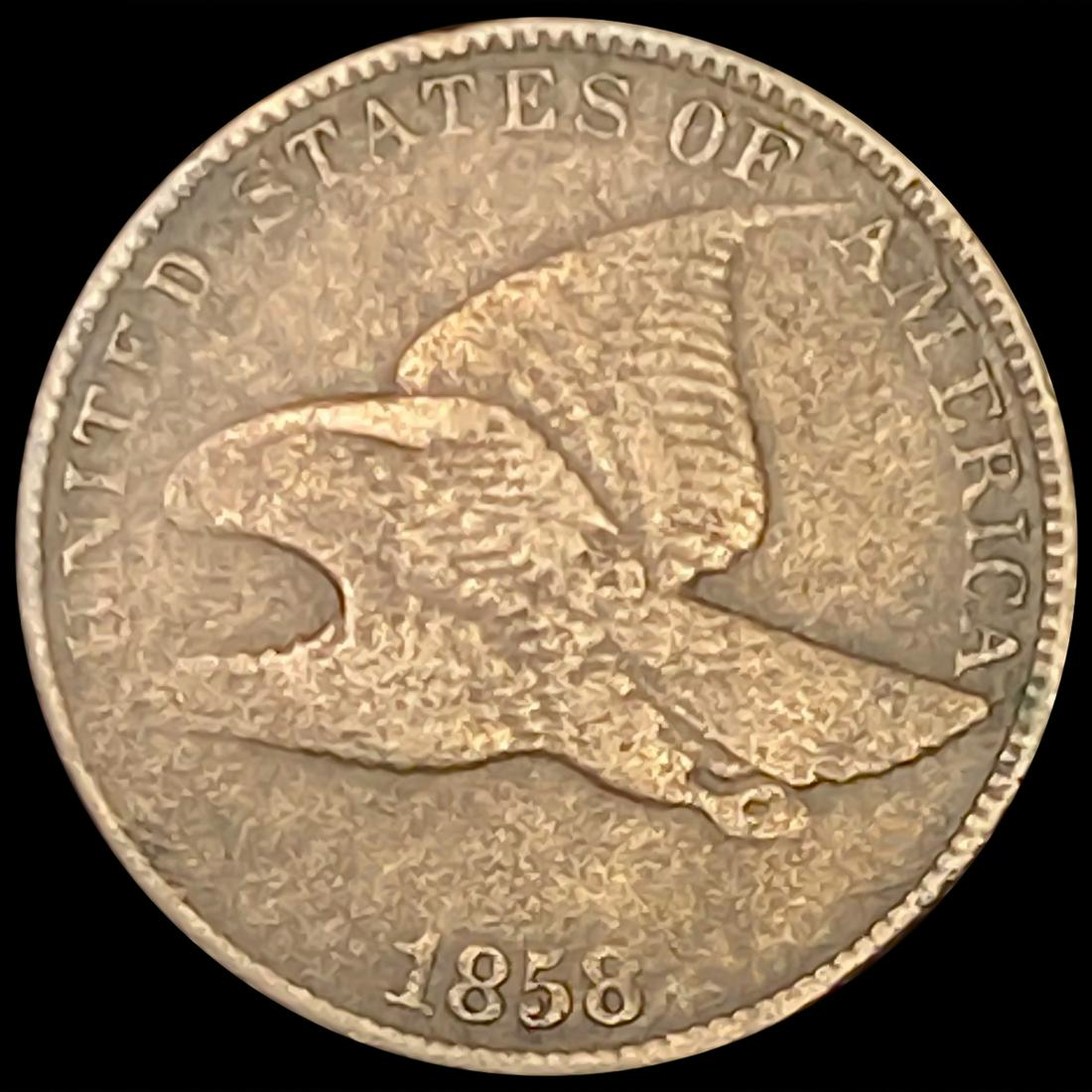 1858 Flying Eagle Cent NICELY CIRCULATED (1 of 2)