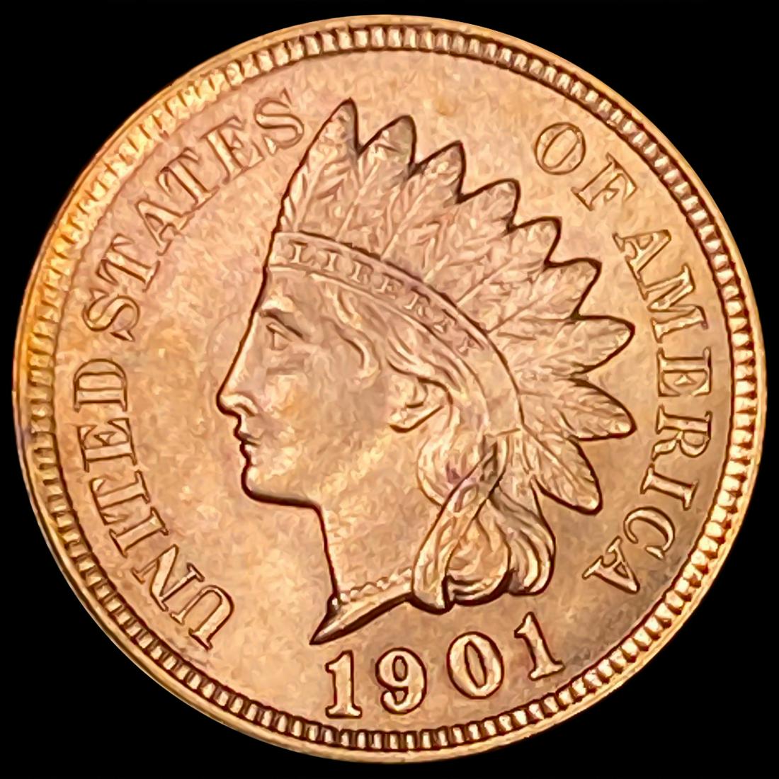 1901 Indian Head Cent UNCIRCULATED (1 of 2)