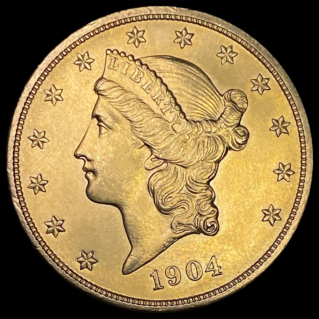 1904 $20 Gold Double Eagle UNCIRCULATED (1 of 2)