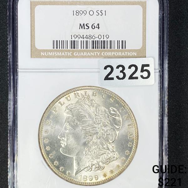 1899-O Morgan Silver Dollar NGC - MS64 (1 of 2)
