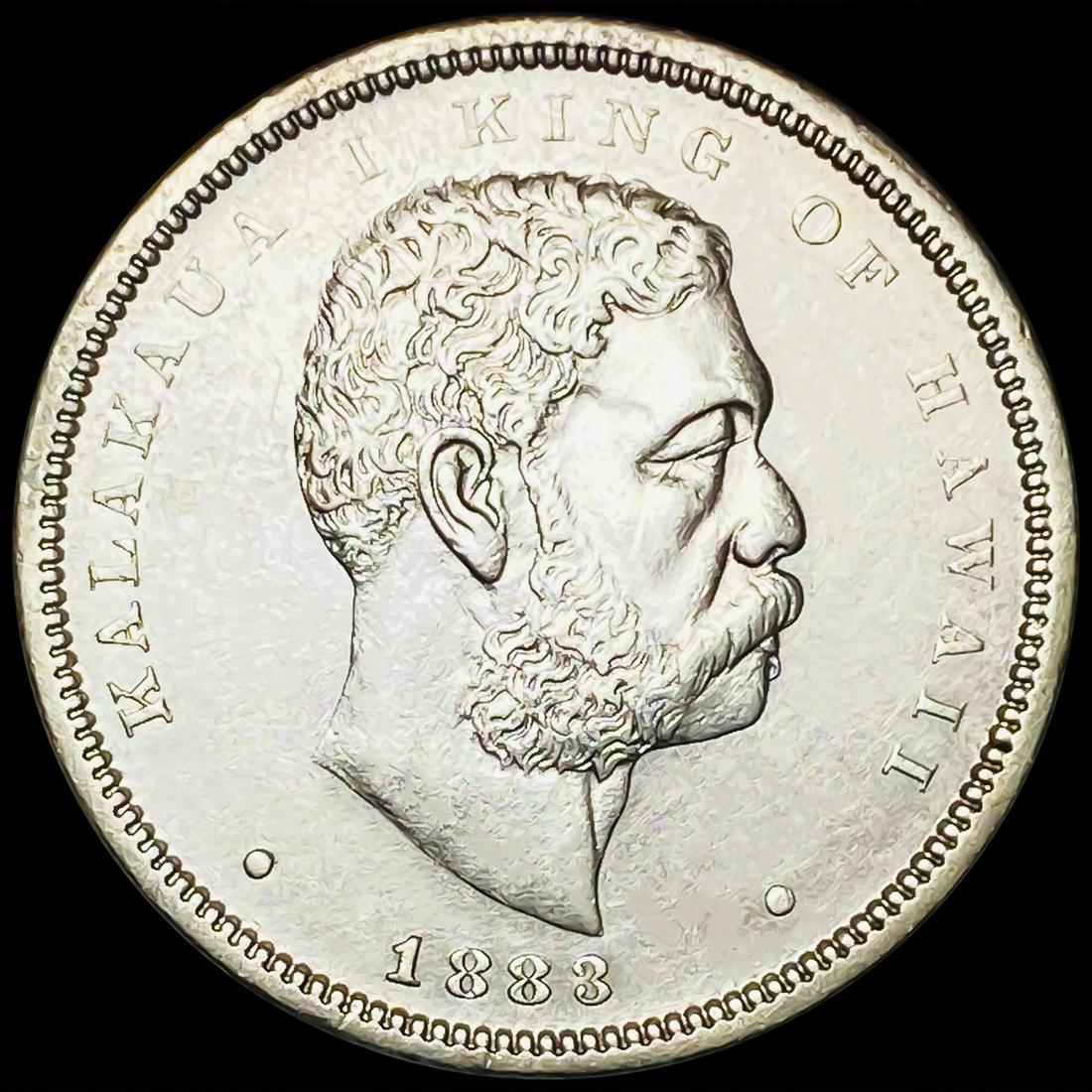 1883 Kingdom of Hawaii Half Dollar UNCIRCULATED (1 of 2)