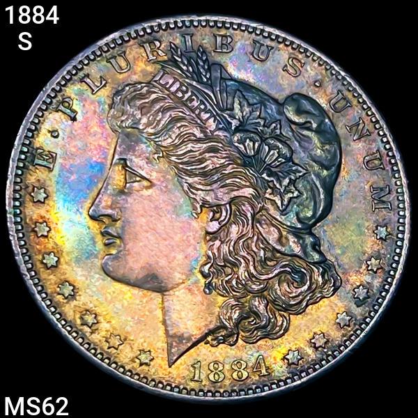 1884-S Morgan Silver Dollar UNC (1 of 2)