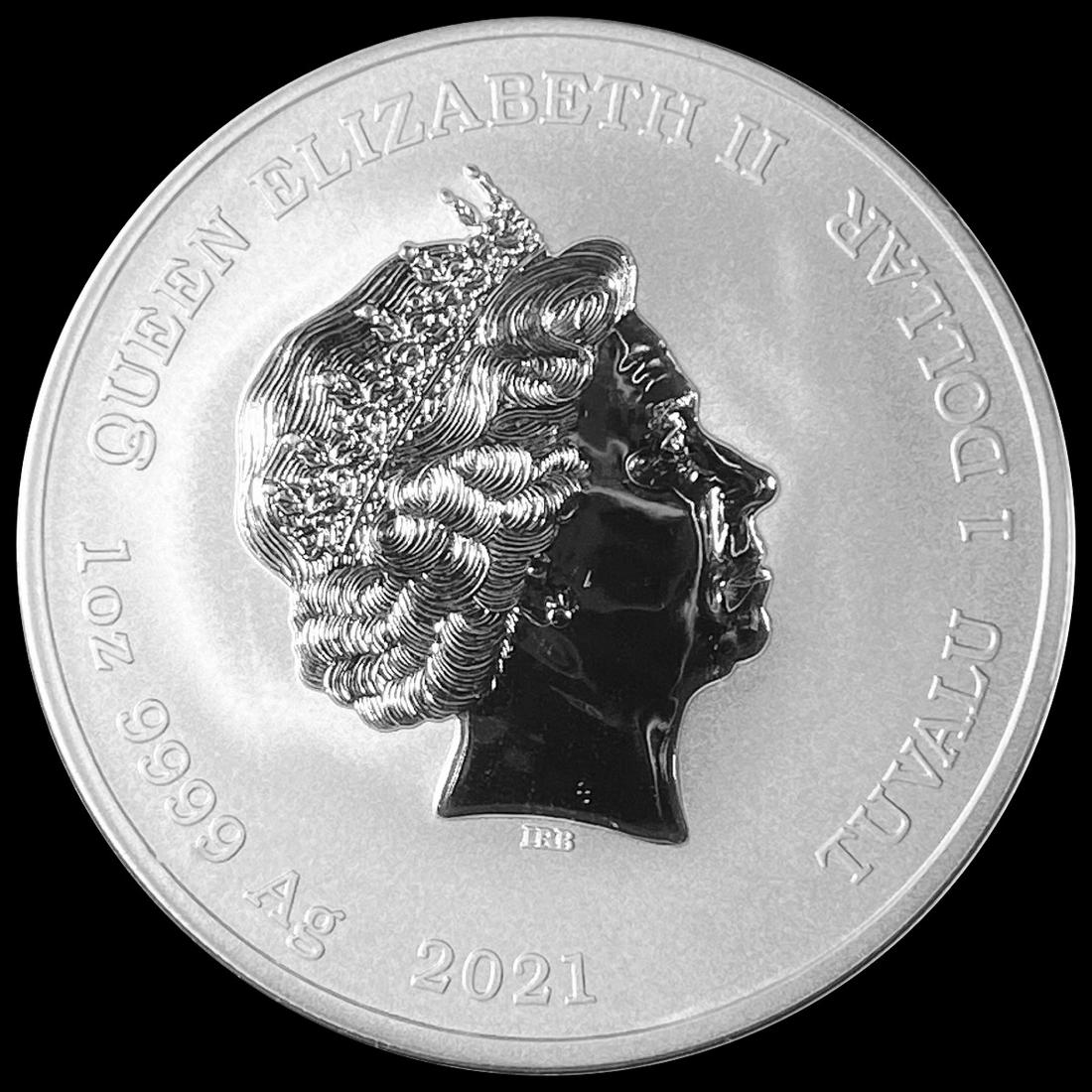 2021 Australian Wolverine Silver Dollar GEM PROOF (1 of 2)