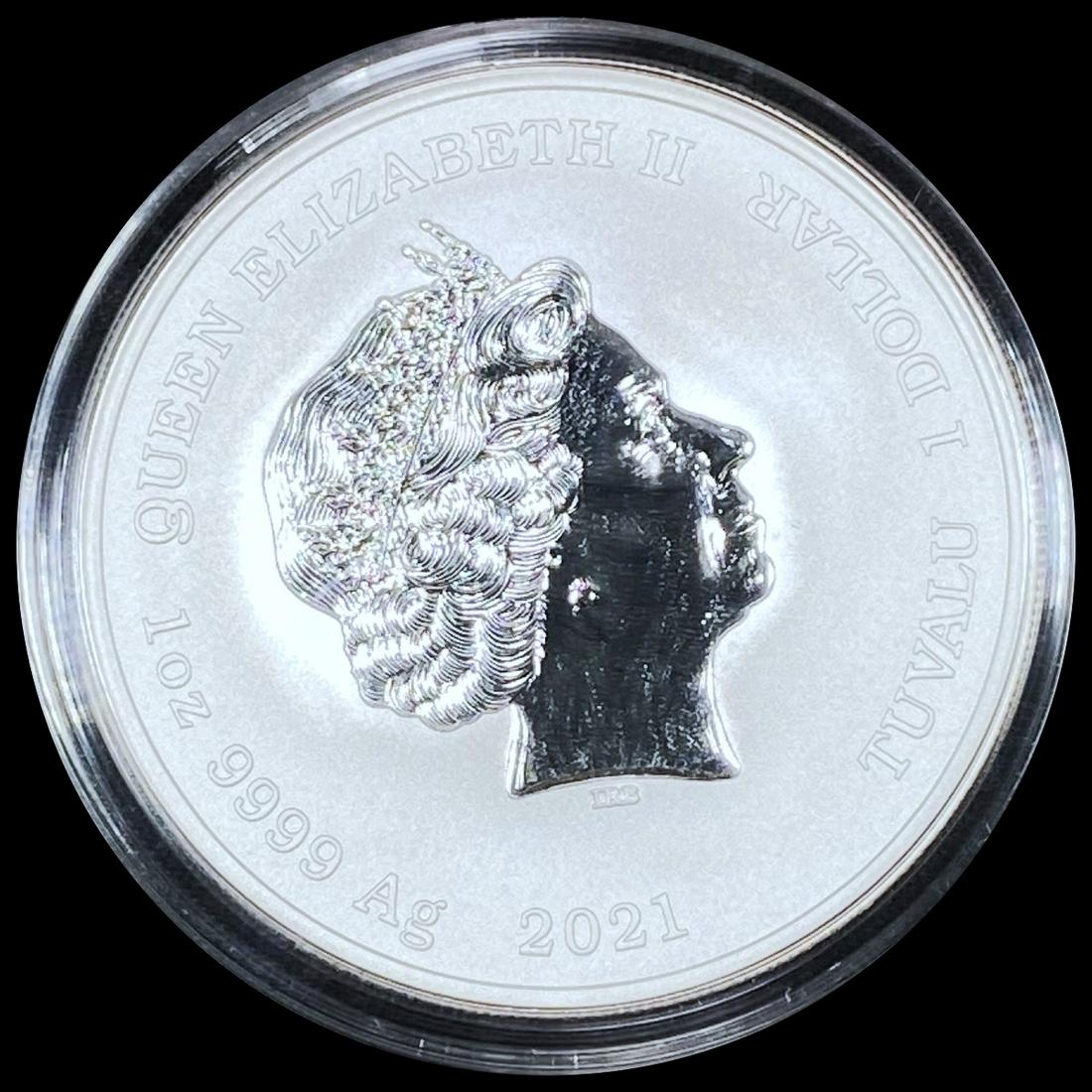2021 Australian Wolverine Silver Dollar GEM PROOF (1 of 2)