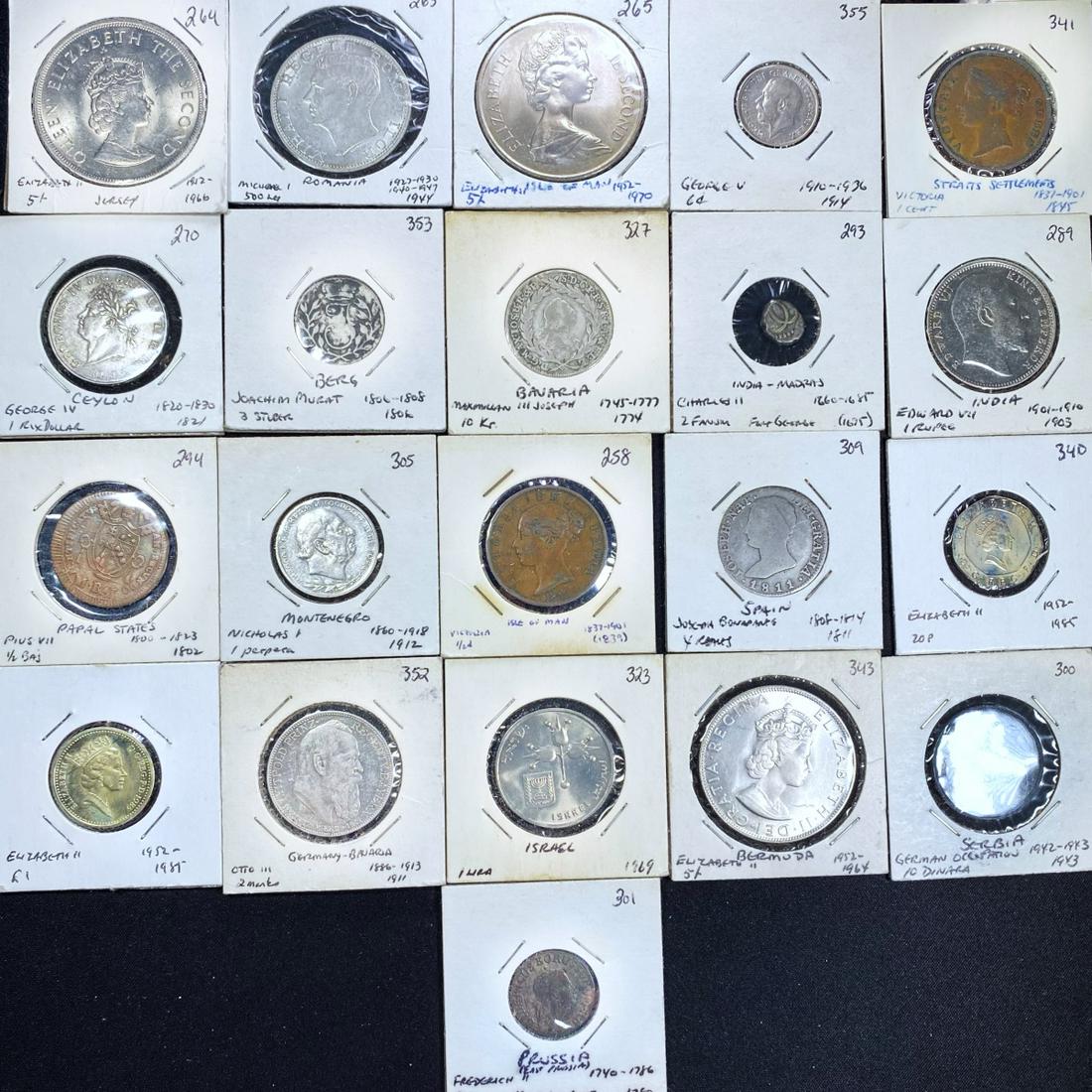 Misc Foreign Coins, x21 UNCIRCULATED (1 of 2)