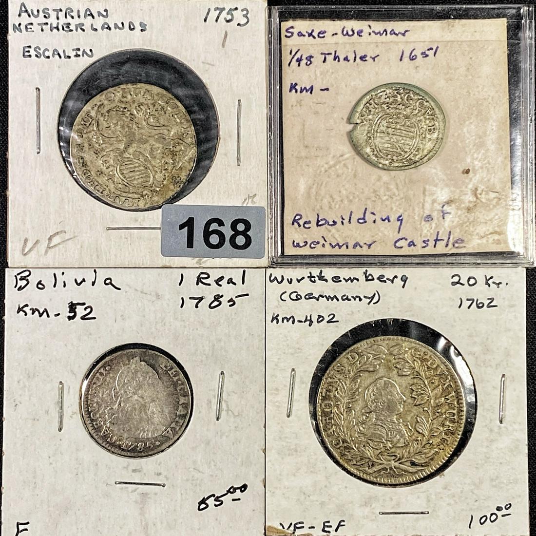 Misc Ancient Coins, x4 LIGHTLY CIRCULATED (1 of 2)