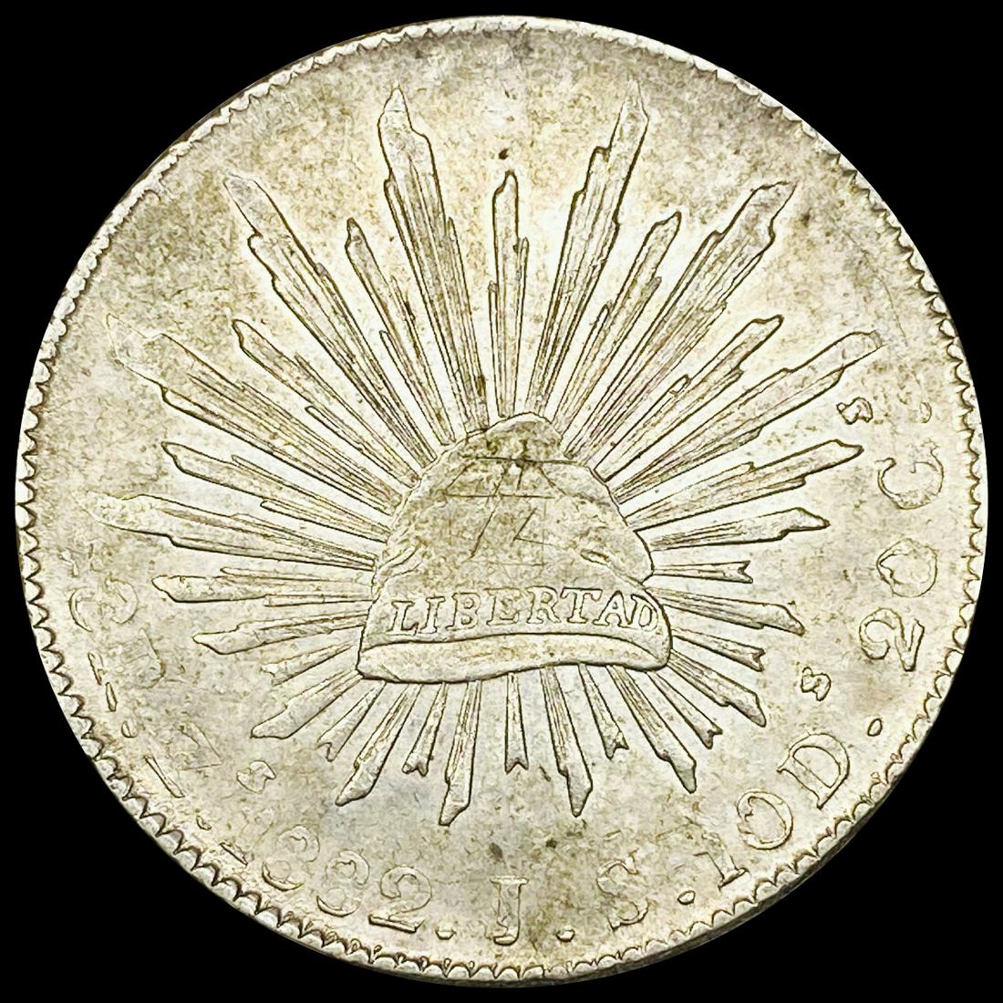 1882 Mexico 8 Reales CLOSELY UNCIRCULATED (1 of 2)