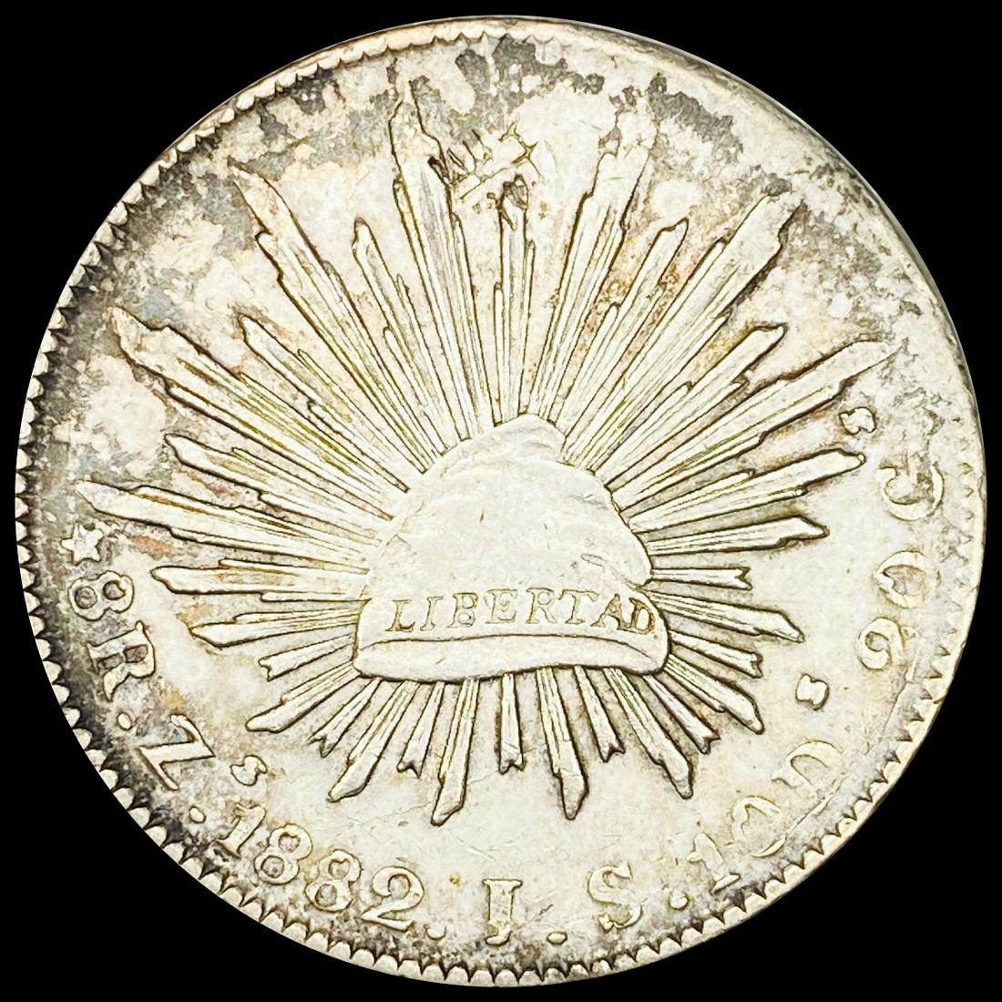 1882 Mexico 8 Reales CLOSELY UNCIRCULATED (1 of 2)