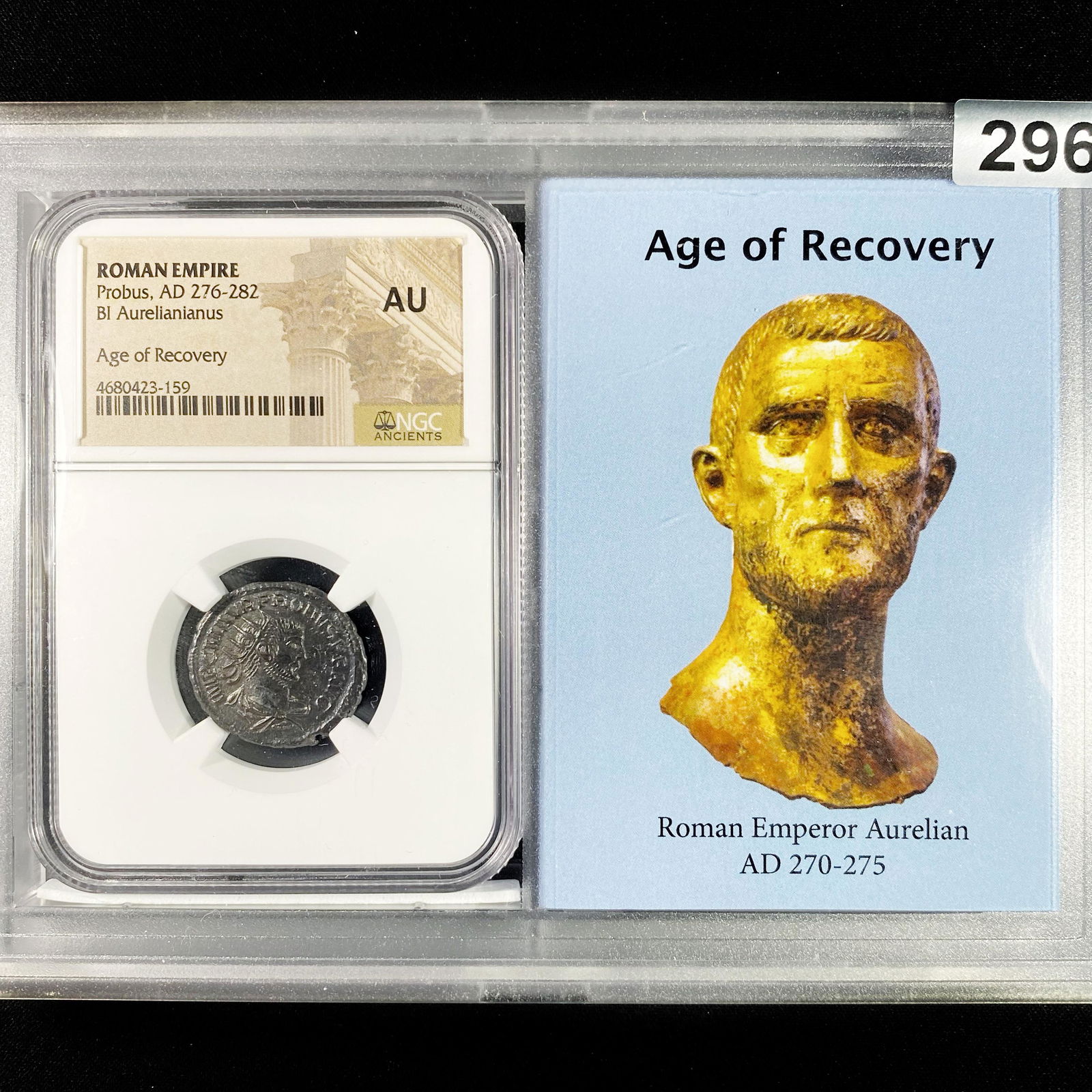 276-282 AD Rmn Emp Bl Aurelianus NGC - AU (1 of 4)