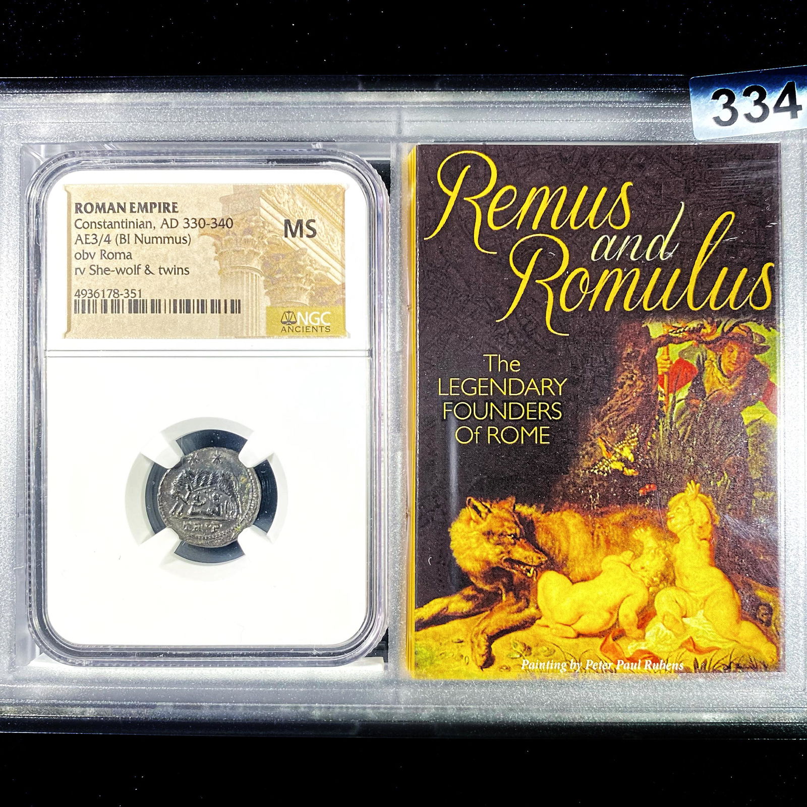 135-37 BC Judaea AE Prutah 'Widow's Mite' NGC - VF (1 of 4)