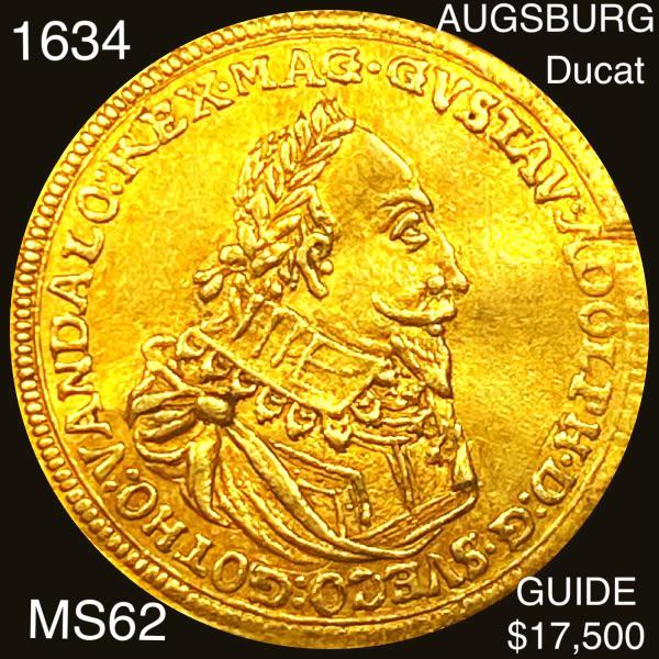 1634 Augsburg Ducat UNCIRCULATED (1 of 2)